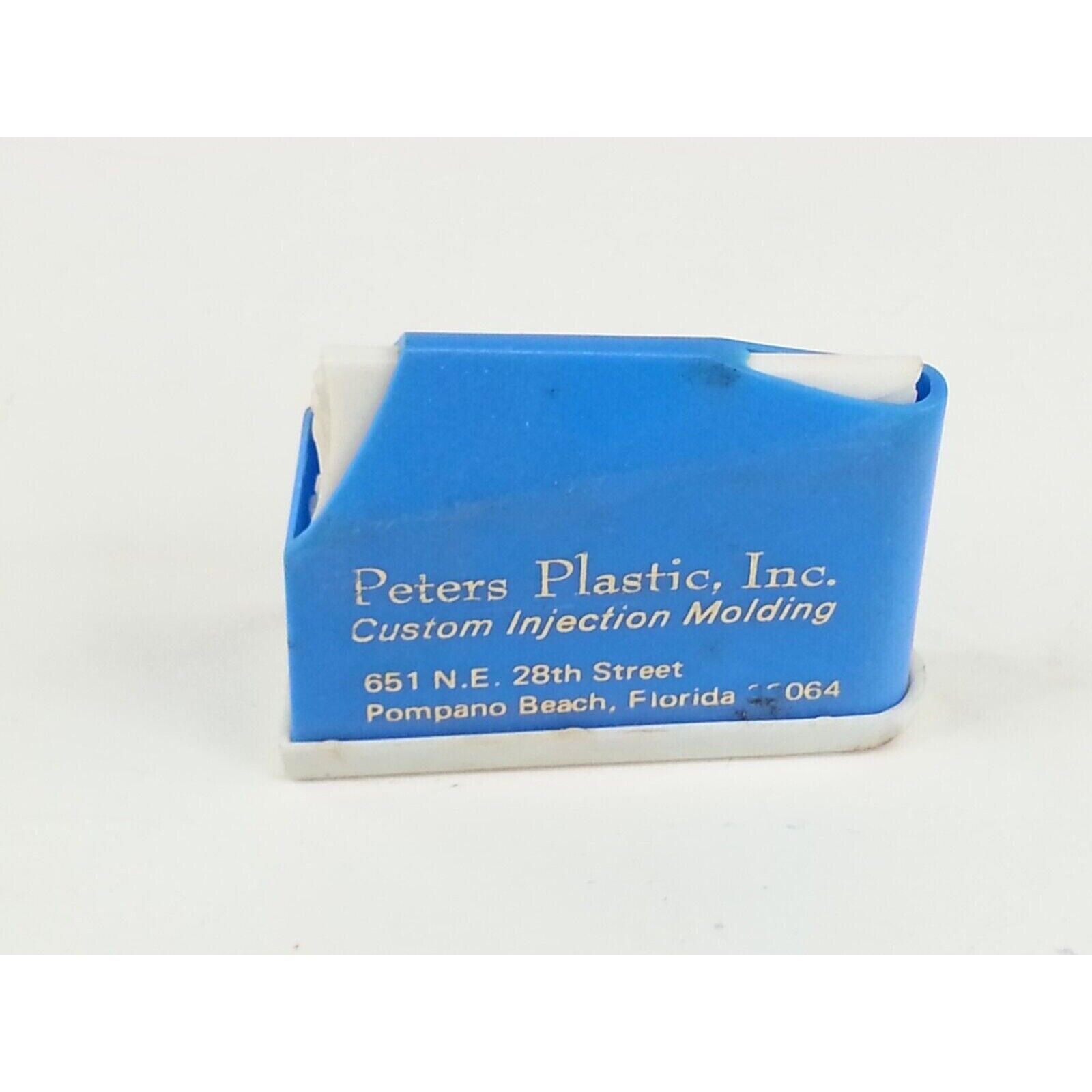 Vintage Peters Plastics Custom Injection Molding Sample