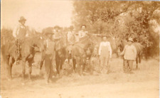 RPPC Goodland Kansas 1910 Farmers and horses Frank Horton postcard a46 picture