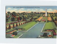 Postcard Sunset Memorial Park Minnesota USA picture