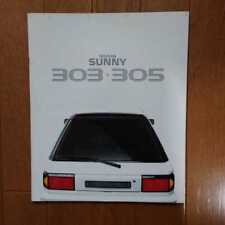 February 61  B12  Nissan  Sunny  303 305  23 pages  catalog SUNNY NISSAN picture