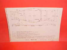 1955 WILLYS CUSTOM BERMUDA HARDTOP COUPE ACE SEDAN FRAME DIMENSION CHART 55 picture