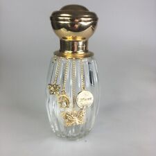 Annick Goutal Empty Perfume Fragrance Bottle with Charms Paris France 3.5 Oz picture
