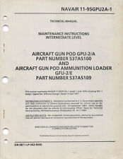 GPU-2 Aircraft Gun Pod Instructions 1987 Aircraft Manual Flight Manual -CD picture