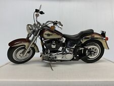Franklin Mint Official 95th Anniversary 1998 Harley Davidson Fat Boy 1:10 AA-04 picture