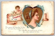 Valentines Day Unsigned Ellen Clapsaddle ? Int Arts Vintage Postcard picture