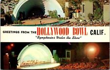 Hollywood Bowl California Symphonies Under Stars Concerts Greetings Postcard   picture