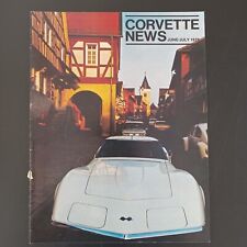 Corvette News Magazine June / July 1975 Cars, Collectors Clubs & Conventions picture