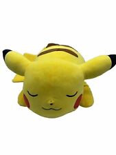 Pokemon 20” Sleeping Pikachu SUPER Soft Jumbo Large Plush Pillow Buddy 2021 picture