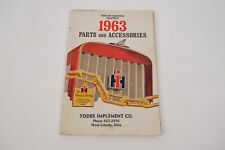 1963 International Harvester Parts & Accessories Catalog Brochure Vintage OEM picture