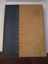 1937 THE UNIVERSITY OF CALIFORNIA YEAR BOOK - BLUE AND GOLD - VERY HEAVY picture