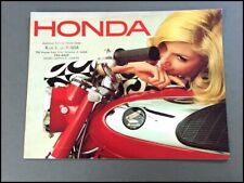 1966 Honda Motorcycle Bike Brochure Catalog - Trail 90 50 Super Sport Scrambler picture