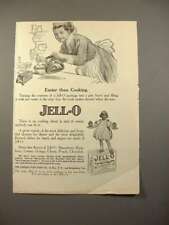 1913 Jell-o Jello Ad - Easier Than Cooking picture