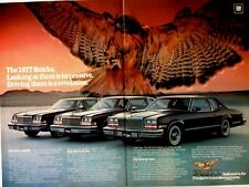 1977 Buick Line Up Print Ad GM  picture