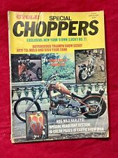 Cycle Illustrated Special Choppers Magazine Spring 1978 Triumph Show Scoot picture