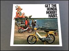 1978 Honda Hobbit Scooter Motorcycle Bike Vintage Sales Brochure Folder picture