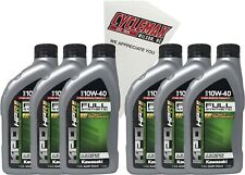 Six Pack for Kawasaki KPO Full Synthetic 10W-40 Oil K61021-500-01Q Contains Six picture