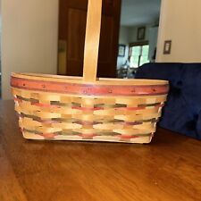 Longaberger 1997 Small  Easter Basket & Protector picture