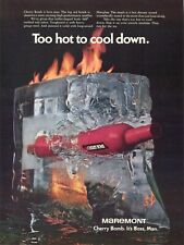 1971 Print Ad of Maremont Cherry Bomb Muffler too hot to cool down picture