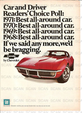 1971 Chevrolet Corvette Vintage Magazine Ad picture
