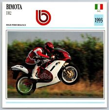 Bimota DB2 High Performance 1993 Italy Edito Service Atlas Motorcycle Card picture