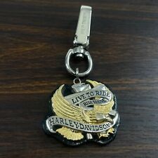 Harley-Davidson Key Chain With Metal Harley Davidson Clasp 2007 Live To Ride picture