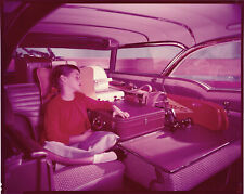 1957 Oldsmobile station wagon interior car advertising OLD PHOTO picture