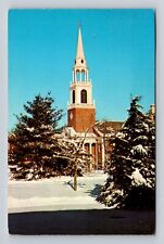 Norton MA-Massachusetts, Wheaton College, Cole Memorial Chapel, Vintage Postcard picture