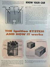 1960 How A Car Ignition System Works illustrated picture