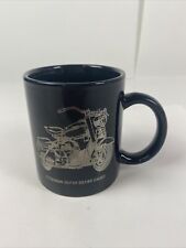 Cushman Super Silver Eagle Ceramic Coffee Mug Black And Silver picture
