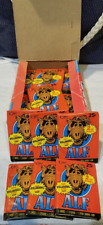 💥 6 Sealed Wax Packs 1987 ALF 2nd Series 6 Ct. Extremely Clean  💥 picture