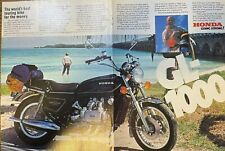 1977 Advertisement Honda GL-1000 Motorcycle picture