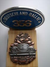 Gift set 2X German member RALLY grill badges COMPATIBLE WITH Porsche 356 A B C picture