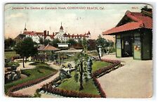 1908 Japanese Tea Garden Coronado Beach Hotel Postcard California   picture
