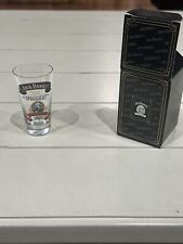 Jack Daniels 150th Birthday Shot Glass 1850 - 2000 Daniel's  New In Box With Coa picture