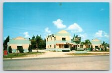 c1950s Grotto Motel Exterior Highway 1 Roadside Jacksonville Florida FL Postcard picture