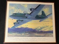 Douglas C-54 Skymaster Air Transport Command Vintage Print picture
