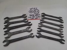 Open End Wrench HM RK Honda Motors Civic Or Motorcycle 10mm 12mm 14mm 17mm 11 pc picture