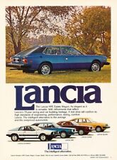 1977 Lancia Beta HPE Original Advertisement Print Art Car Ad J907 picture