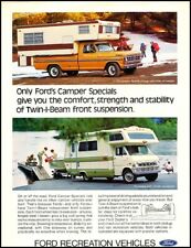 1972 Ford Camper Special Truck F-250 Vintage Advertisement Print Art Car Ad K13A picture