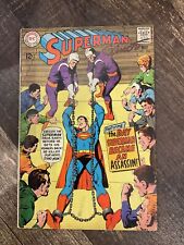 Superman 206 Silver Age DC 1968 Neal Adams cover Jim Shooter Signature Mxyzptlk picture