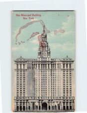 Postcard New Municipal Building New York USA North America picture