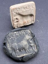 Genuine Rare Ancient Old Indus Valley Harappa Terracotta Clay Stamp From India picture