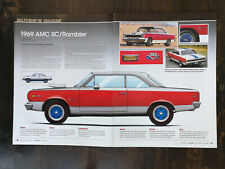 1969 American Motors AMC SC/Rambler 5-Page Original Article 124 picture
