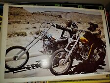 EASY RIDER VINTAGE 1969 MOTORCYCLE CHOPPER POSTER Peter Fonda Dennis Hopper NICE picture