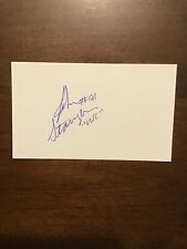 JOHN STAMPER - USC FOOTBALL - AUTHENTIC AUTOGRAPH SIGNED - A9633 picture
