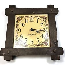 Seth Thomas Vintage Dutch Style Wall Clock Battery Operated Not Working  picture