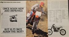 1984 Honda CR250R 5p Motorcycle Test Article picture