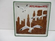 Vintage 1972-1973 Othmer Mid Don Christmas Art Plate Plaque Midon Japan  picture