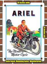 METAL SIGN - 1927 Ariel the Modern Motorcycle - 10x14 Inches picture