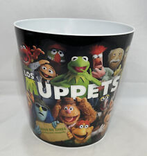 2011 Los Muppets Solo En Cines / The Muppets ￼Plastic 7.5” Bucket In Spanish ￼ picture